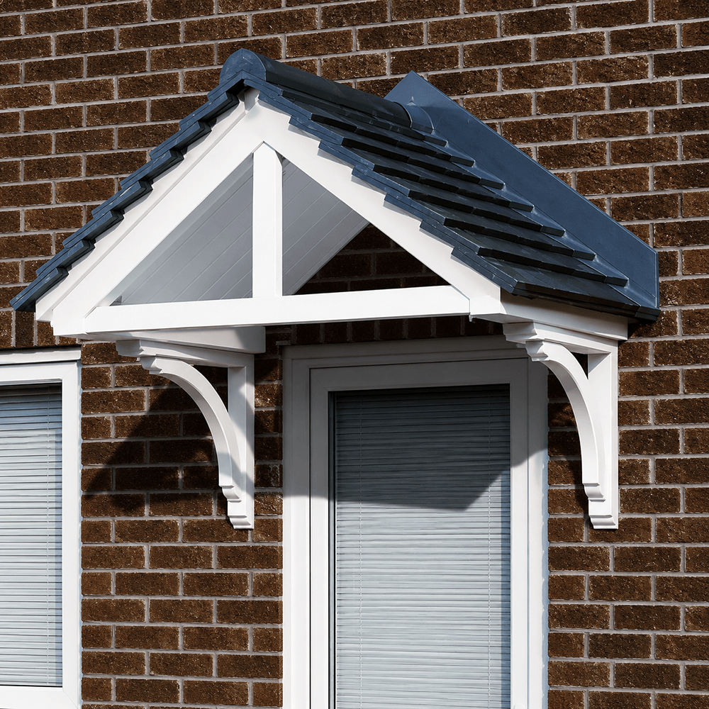 730mm Cheltenham T-Bar Over Door Canopy 1520mm includes 2x Brackets image